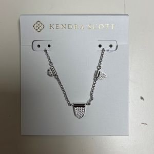 BRAND NEW Kendra Scott Adeline Strand Necklace, Silver